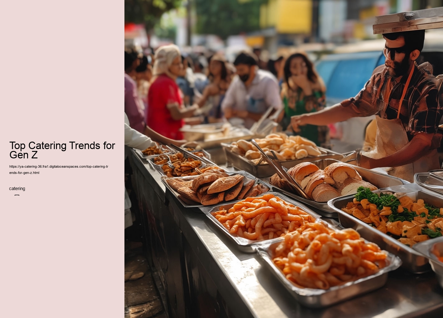 Top Catering Trends for Gen Z